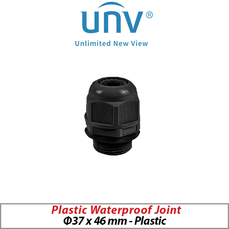 UNIVIEW Plastic Waterproof Joint Black TR-A01-IN