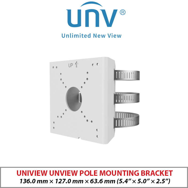 UNIVIEW POLE MOUNT ADAPTER - TR-UP06-C-IN-V2