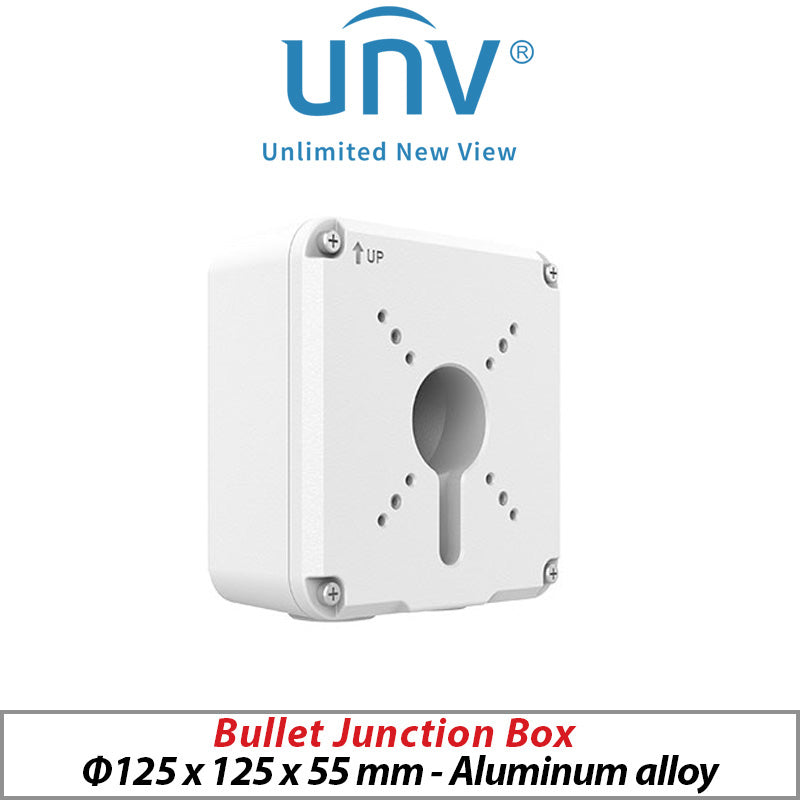 UNIVIEW Bullet Camera Junction Box TR-JB07-D-IN Black