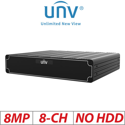 Uniview 8MP 8CH Intelligent Edge Computing Server ECS-5008-A1