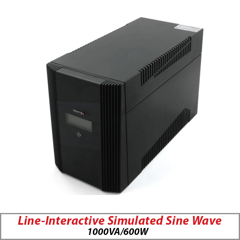 TALOS LINE-INTERACTIVE SIMULATED SINE WAVE UPS T60 1000VA/600W