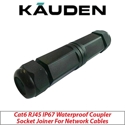 KAUDEN External RJ45 Coupler CAT5/6/6A IP67 US205