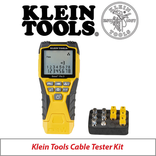 Klein Tools Cable Tester Kit with Scout™ Pro 3 VDV501-851