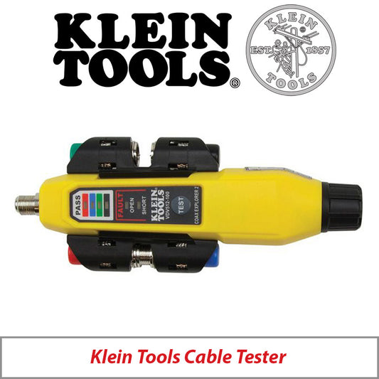 Klein Tools Cable Tester Coax Explorer® 2 with Remote Kit VDV512-101