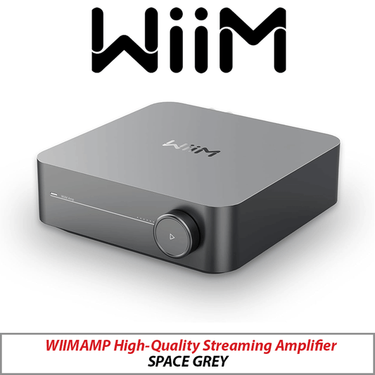 WIIMAMP Space Grey High-Quality Streaming Amplifier WAMP