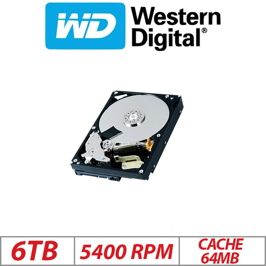 6TB WD Purple Surveillance Hard Drive HDD
