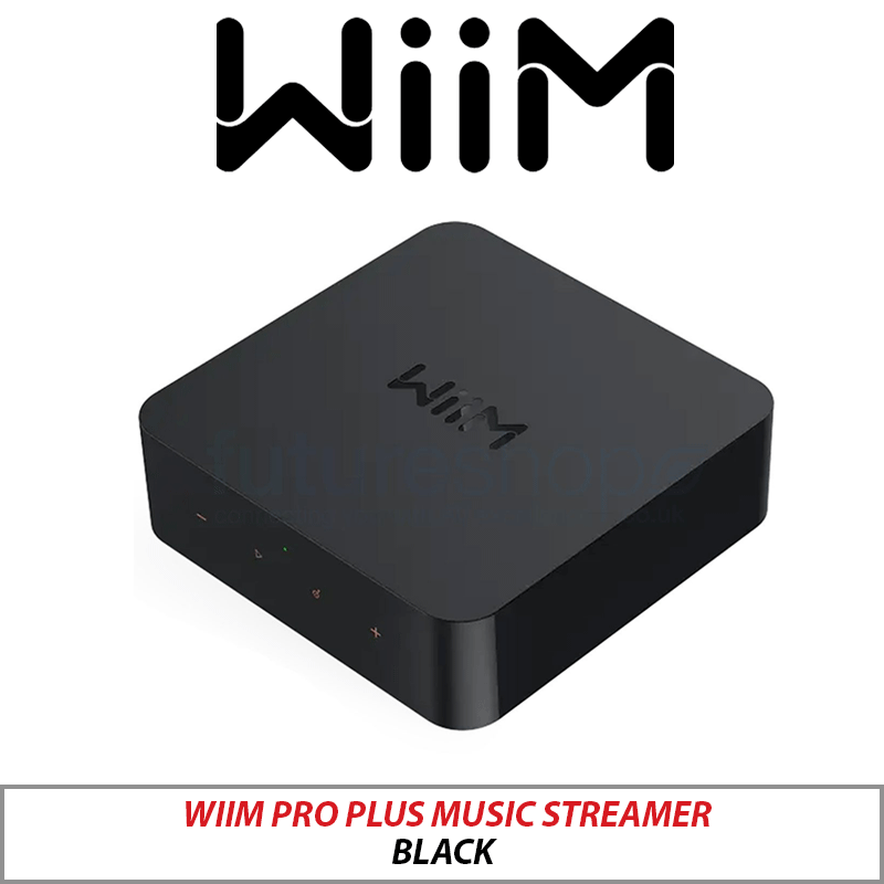 WIIM PRO PLUS MUSIC STREAMER BLACK WPROPLUS
