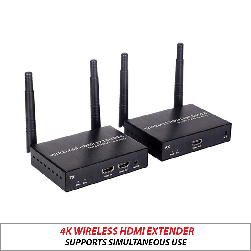 4K Wireless HDMI Extender Supports Simultaneous Use