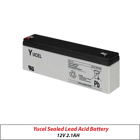 BATTERY YUCEL 12V 2.1AH LEAD ACID BATTERY Y2.1-12
