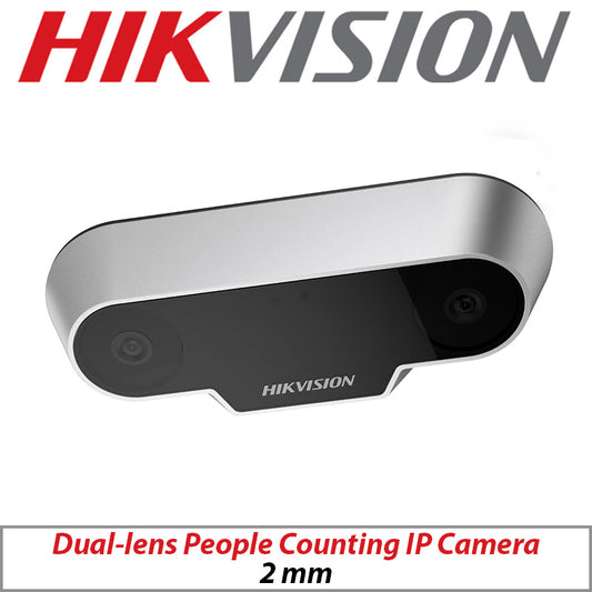 Hikvision Indoor Dual-Lens People Counting IP Camera 2mm