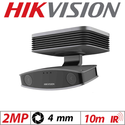 Hikvision 2MP Dual-Lens Face Recognition IP Camera 4mm