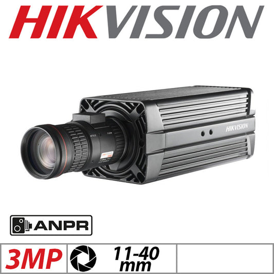 Hikvision 3MP ANPR Capture Camera 11–40mm Motorized Grey G1