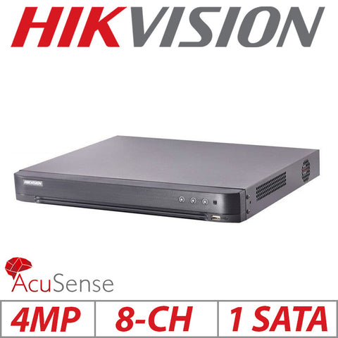 Hikvision 4MP 8CH AcuSense H.265 1U Turbo DVR G2