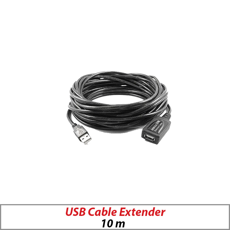 USB CABLE EXTENDER MALE TO FEMALE BLUE 10M